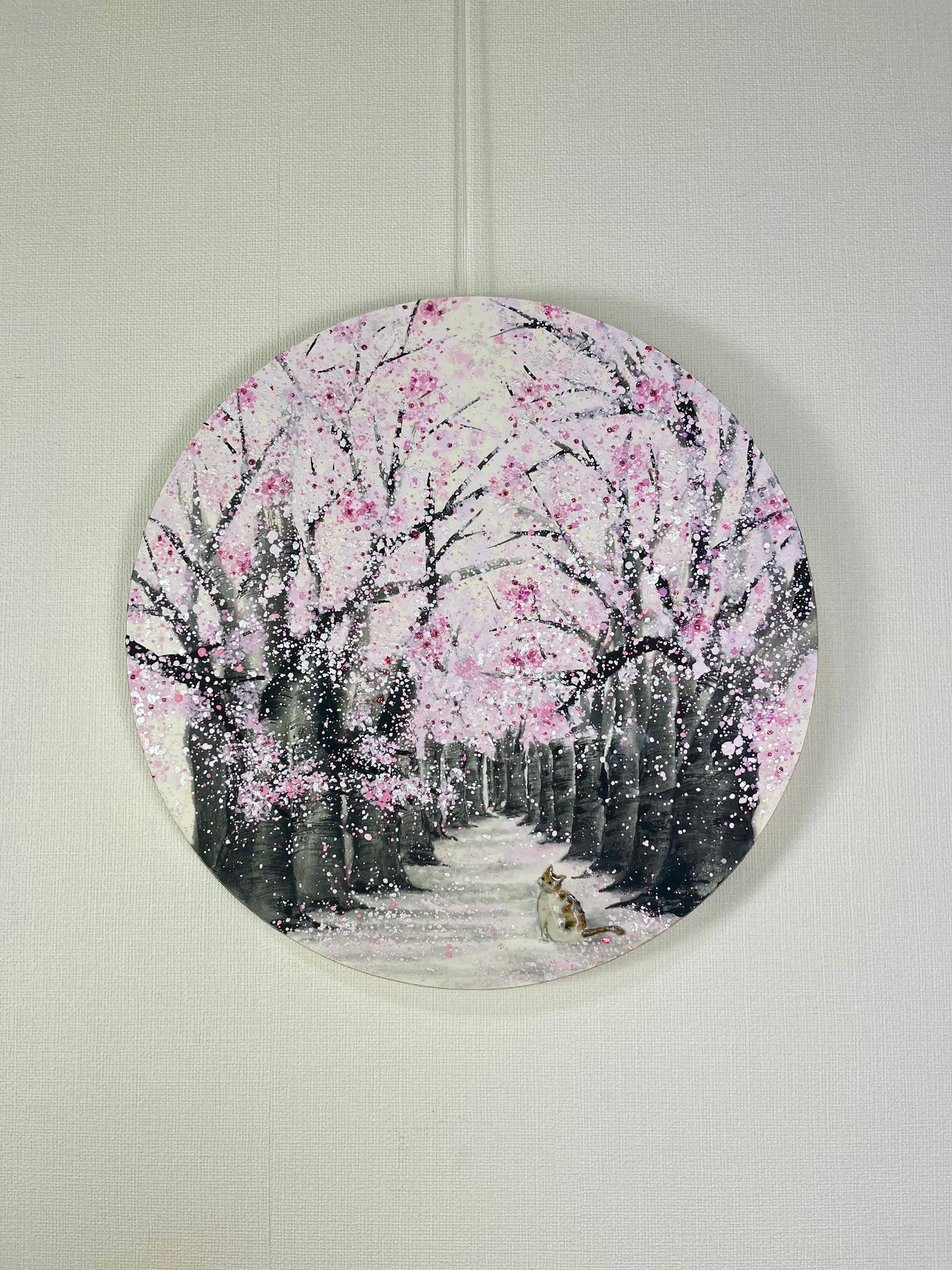 桜と猫